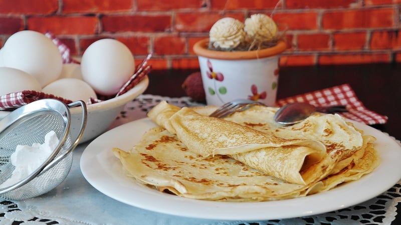 Pancakes with Berries